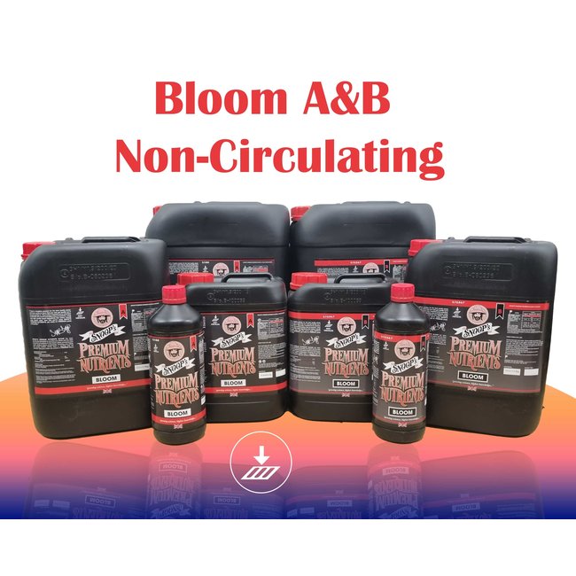 Snoops Premium Nutrients Bloom A&B Non-Circulating