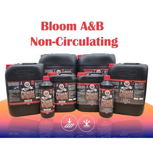 Snoops Premium Nutrients Bloom A&B Non-Circulating