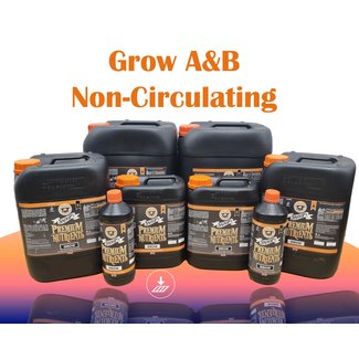 Snoops Premium Nutrients Grow A&B Non-Circulating