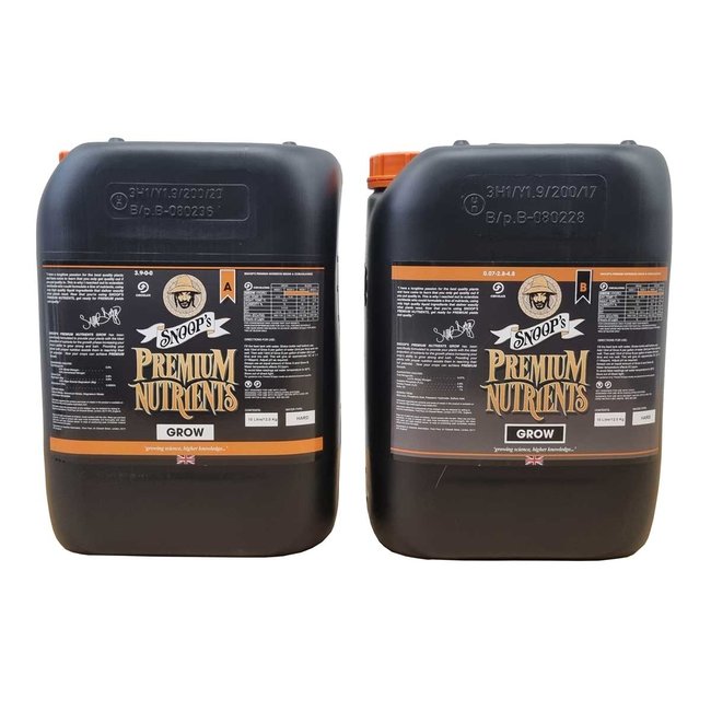 Snoops Premium Nutrients Grow A&B Circulating