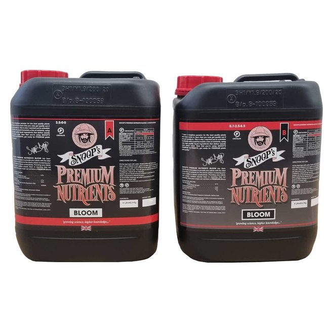 Snoops Premium Nutrients Bloom A&B Circulating