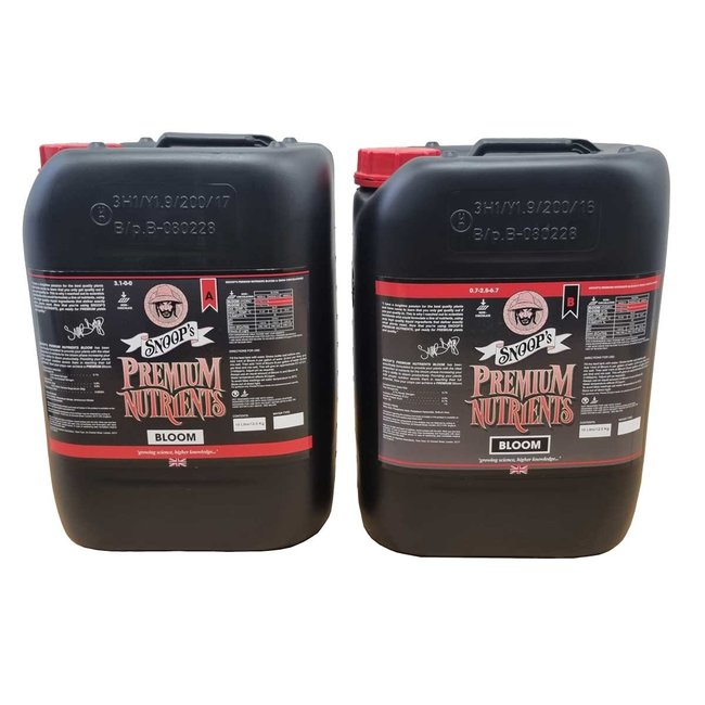 Snoops Premium Nutrients Bloom A&B Non-Circulating