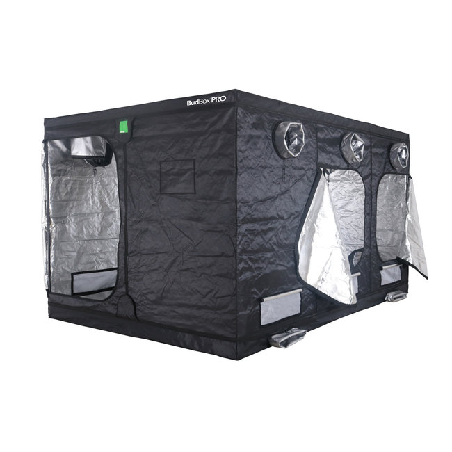BudBox PRO TITAN 2-HL 3.6 x 2.4 x 2.2m Silver Mylar Grow Tent