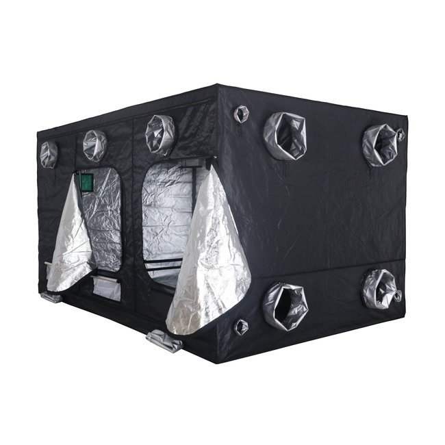 BudBox PRO TITAN 2-HL 3.6 x 2.4 x 2.2m Silver Mylar Grow Tent