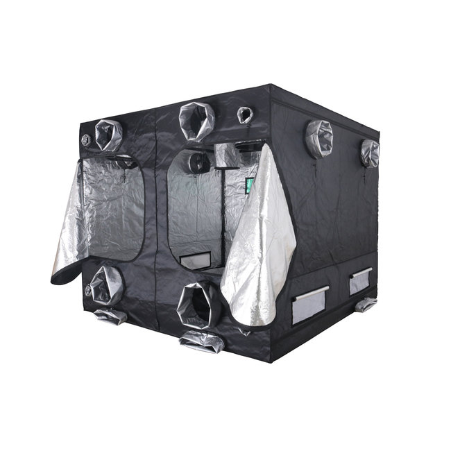 BudBox PRO TITAN Plus-HL - 2.4 x 2.4 x 2.2m Silver Mylar Grow Tent