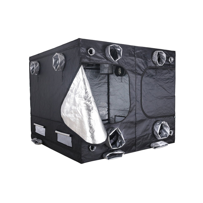 BudBox PRO TITAN Plus-HL - 2.4 x 2.4 x 2.2m Silver Mylar Grow Tent