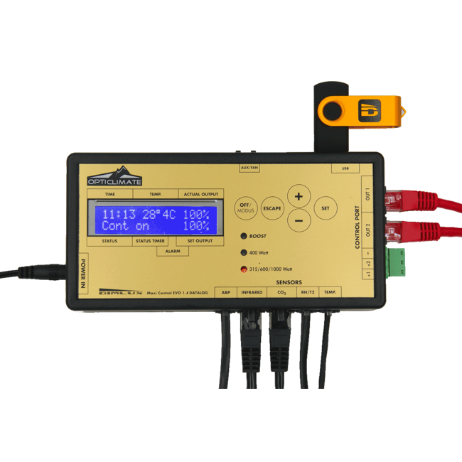 Dimlux Maxi Controller with CO2 Sensor