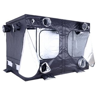 BudBox PRO TITAN 1 Plus 2 x 3 x 2m Silver Mylar Grow Tent