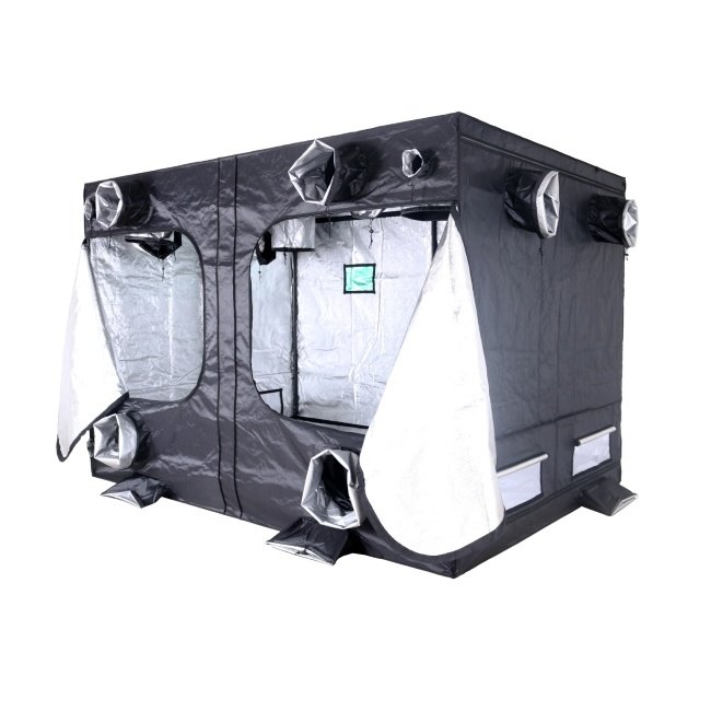 BudBox PRO TITAN 1 Plus 2 x 3 x 2m Silver Mylar Grow Tent
