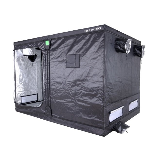 BudBox PRO TITAN 1 Plus 2 x 3 x 2m Silver Mylar Grow Tent