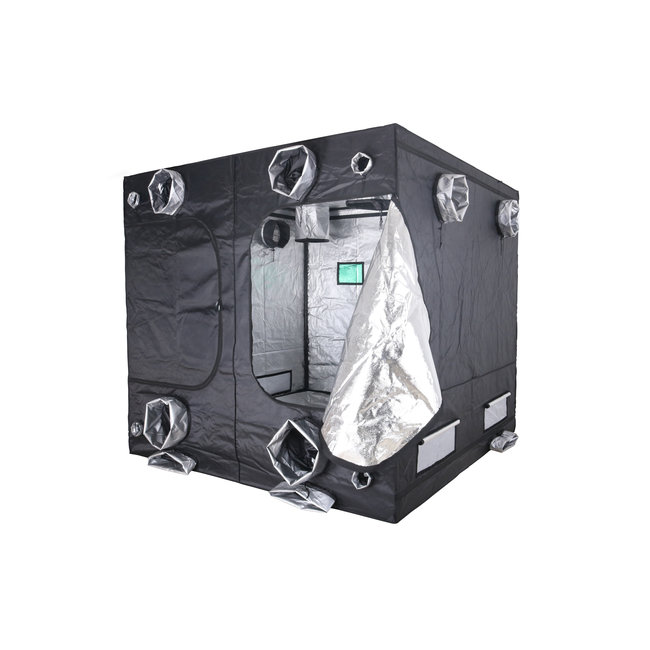 BudBox PRO TITAN Plus 2.4 x 2.4 x 2m Silver Mylar Grow Tent