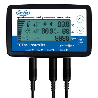 CAN Q-Max EC LCD Fan Controller & Power Cable