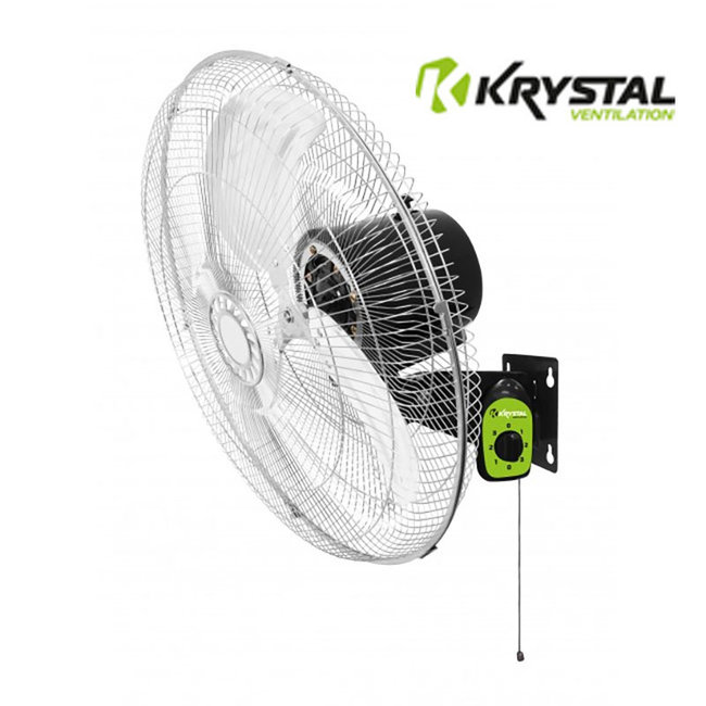Krystal Ventilation Krystal - Metal Wall Fan - 18"