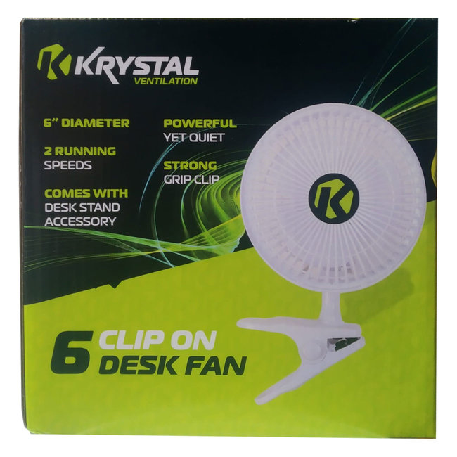 Krystal Ventilation Clip On Fan