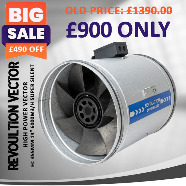 Systemair Revolution Vector Super Silent High Power EC Fan