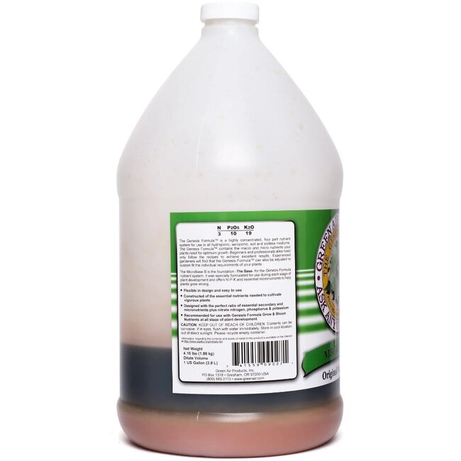 Green Air Products Green Air Products - The Genesis Formula - Microbase