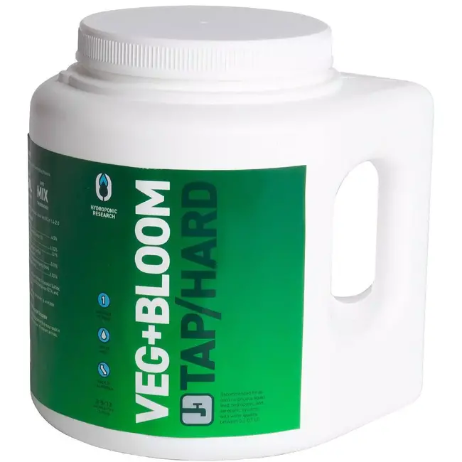 Hydroponic Research Veg+Bloom - Tap/Hard Base
