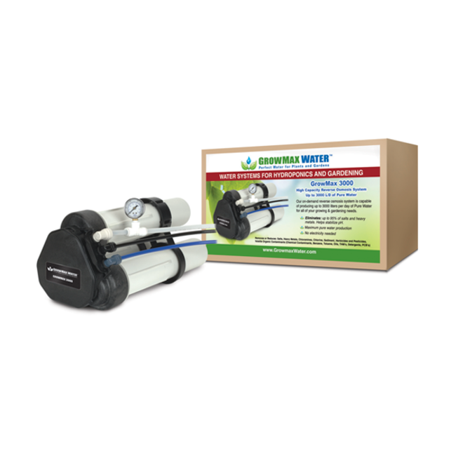 GrowMax Pro 3000 Reverse Osmosis Unit - 3 Stage Unit