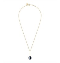 Morganne Bello Morganne Bello necklace with hematite pendant diamond