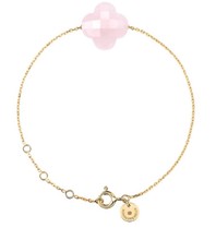 Morganne Bello Morganne Bello bracelet with pink quartz stone