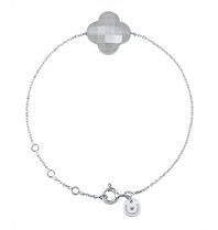 Morganne Bello Morganne Bello bracelet with moonstone white gold