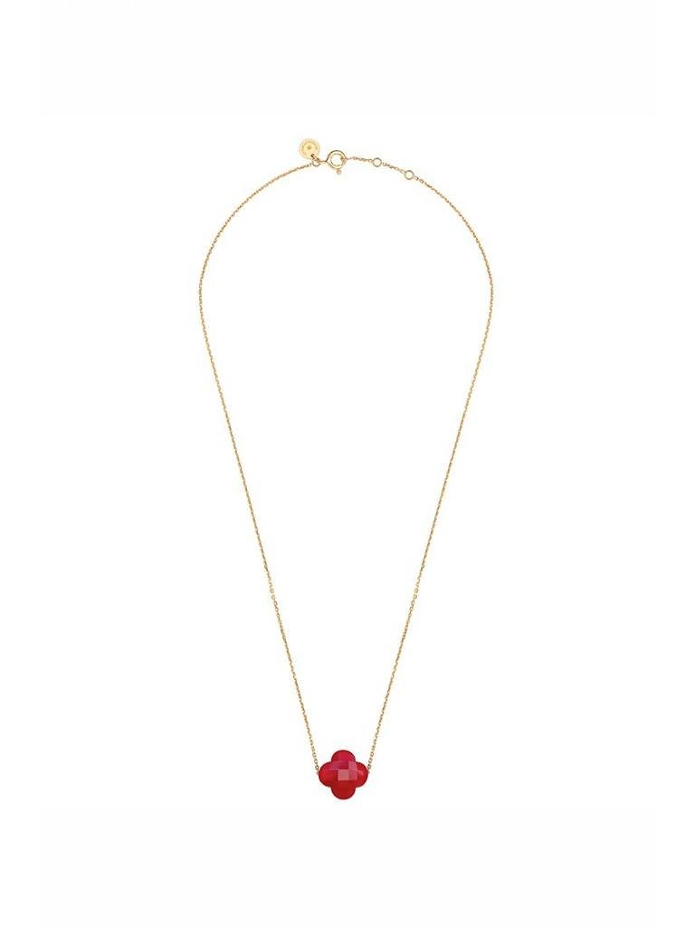 Morganne Bello Morganne Bello necklace with red quartz stone