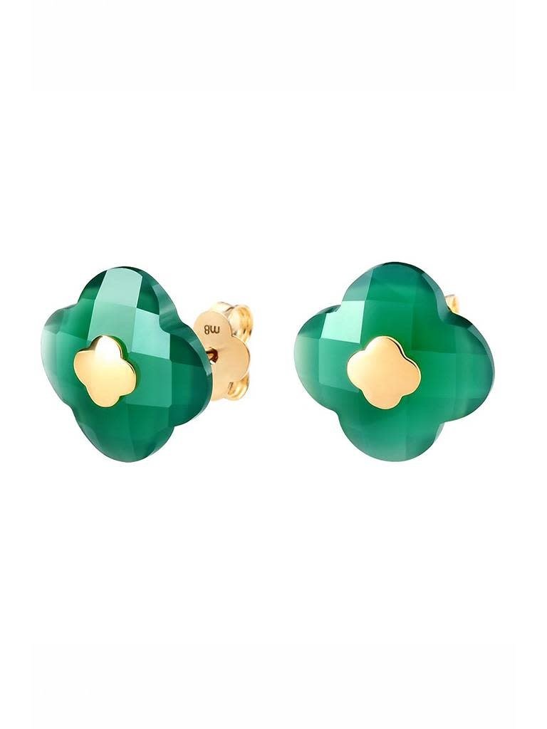Morganne Bello Morganne Bello earrings green agate