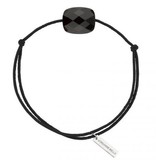 Morganne Bello Morganne Bello cord bracelet with onyx black