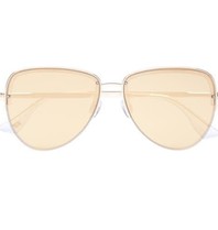 Le Specs Luxe Le Specs Luxe Empress zonnebril goud