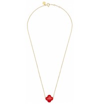 Morganne Bello Morganne Bello necklace with Cornaline stone red