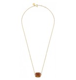 Morganne Bello Morganne Bello gold necklace with sunstone stone