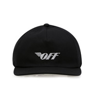 Off-White OFF-WHITE cap with off-wing black