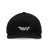 Off-White OFF- WHITE pet met off wing zwart