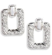 8 Other Reasons 8 Other Reasons x Jill Jacobs Quinn hoops earrings silver