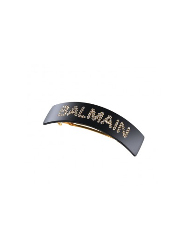 Balmain Hair Couture Balmain Hair Couture barrette with logo black