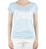 VLVT VLVT Crush t-shirt lichtblauw