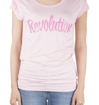VLVT VLVT Revolution t-shirt roze