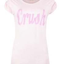 VLVT VLVT Crush t-shirt roze