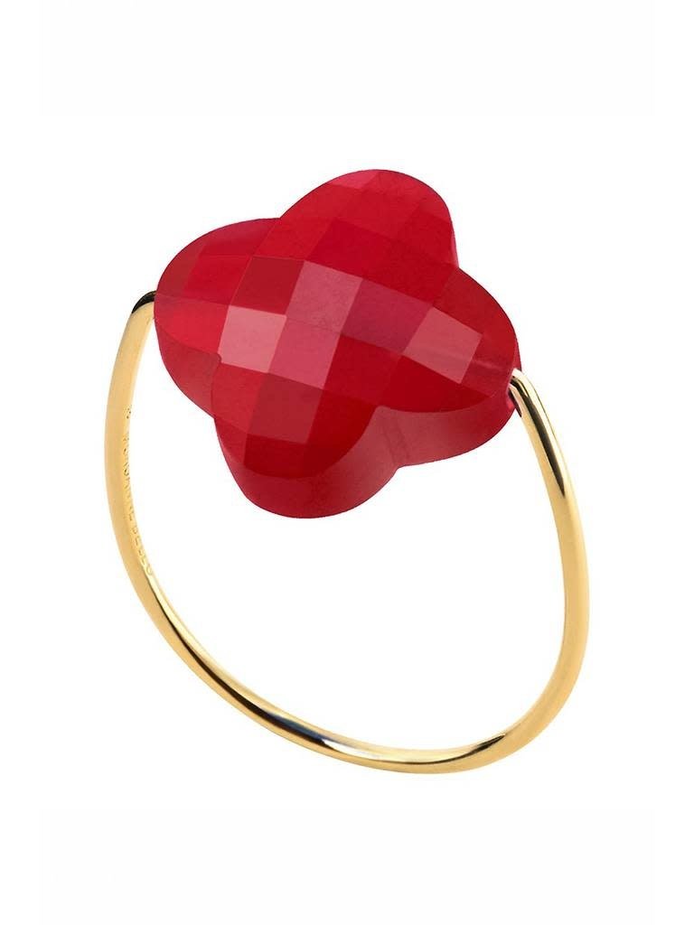 Morganne Bello Morganne Bello ring quartz red