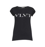 VLVT VLVT t-shirt with imprint black and white