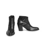 Mexicana Black Baby Sierra boots with silver colored detail black