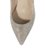 Jeffrey Campbell Jeffrey Campbell Pelara pumps met strass nude