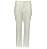 Silvian Heach Silvian Heach Donomanga trousers with stripes print white