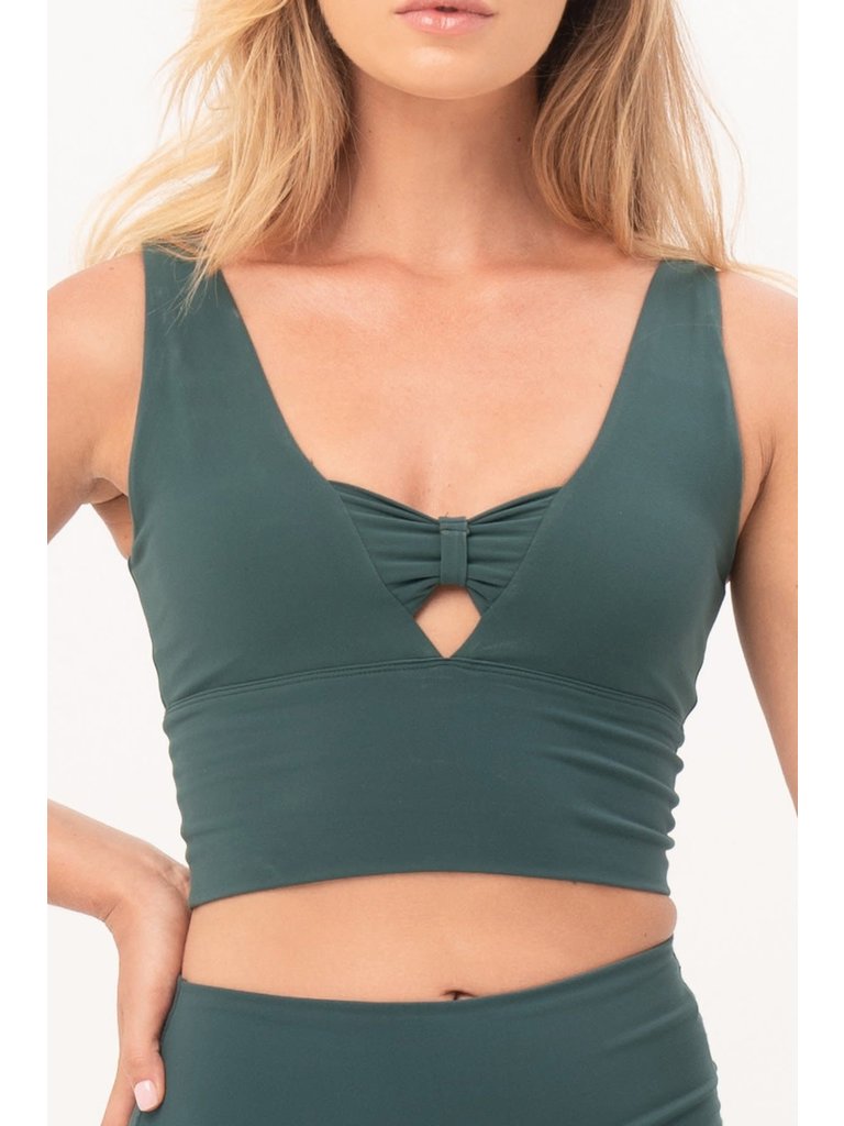 House of Gravity House of Gravity Gravity Bow bra emeral green