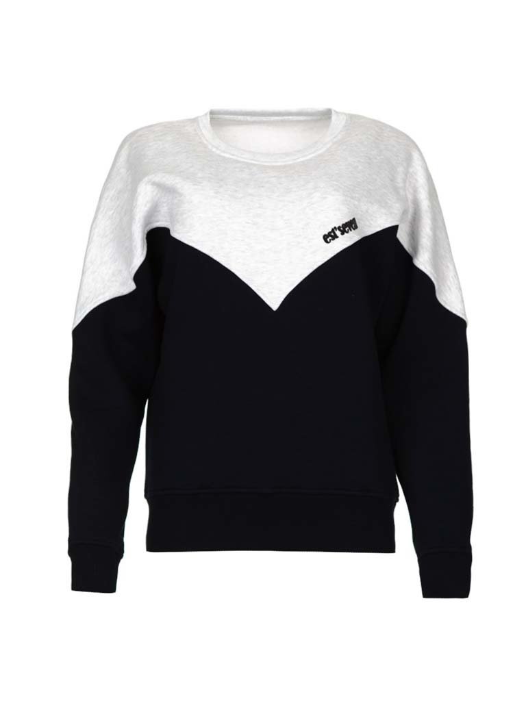Est’seven Est'Seven Vetement  sweater black / grey