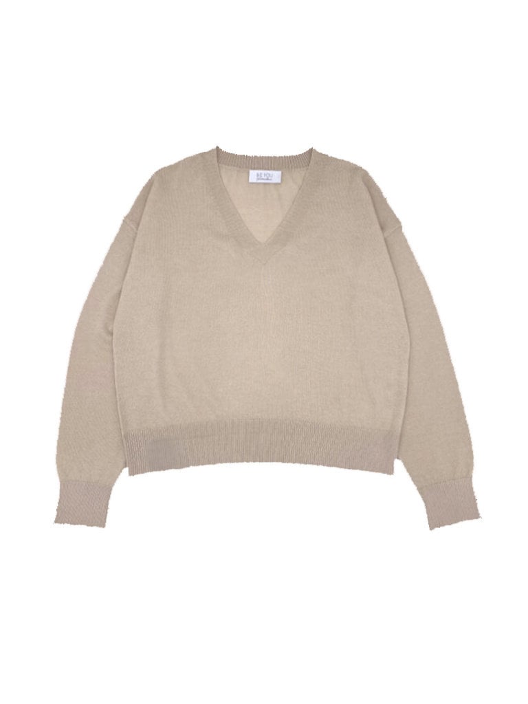 Be You Be You Cashmere cropped Be Stylish trui beige
