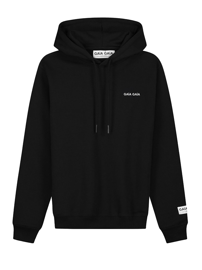 GAÏA GAÏA Gaïa Gaïa oversized hoodie zwart