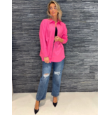 Co'couture Co'Couture oversized blouse roze