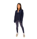 Be You Be You trui met polohals navy
