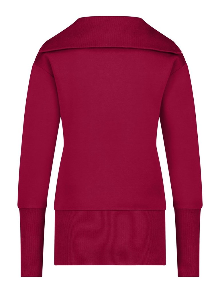 House of Gravity House of Gravity Turtle Neck Sweater ruby red